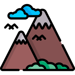 Montañas icono