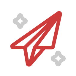 Paper plane icon