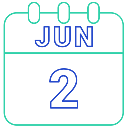 2 de junio icono