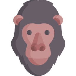 gorilla icona