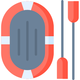 Bote salvavidas icono