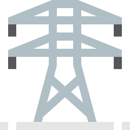 Electric tower icon