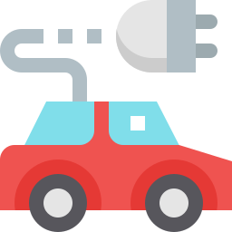 Электромобиль иконка