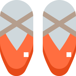 scarpe da ballo icona
