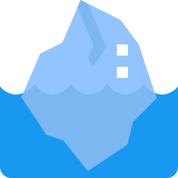 iceberg icona