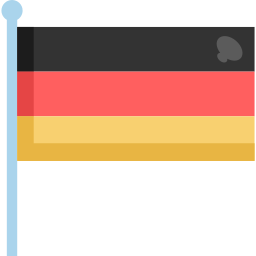 bandera de alemania icono