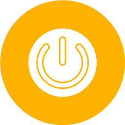 botón de encendido icono