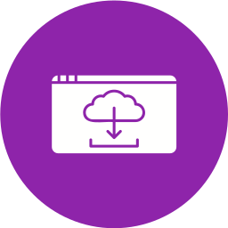 descargar página web icono