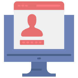 identidad digital icono