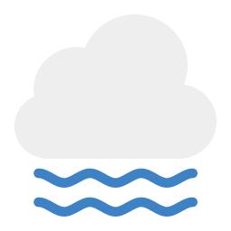 día de niebla icono