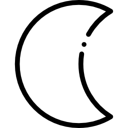 fazy księżyca ikona