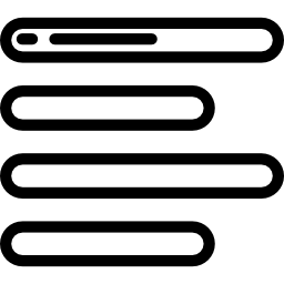 Left alignment icon