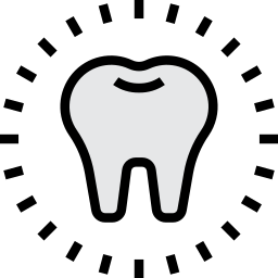 Clareamento dentário Ícone