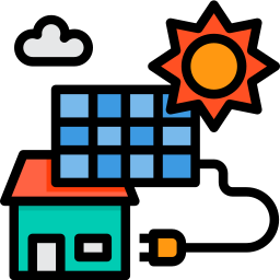 Solar energy icon