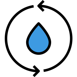 Water energy icon