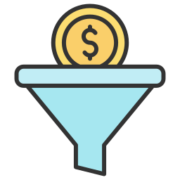 Sales funnel icon