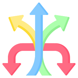 dirección icono