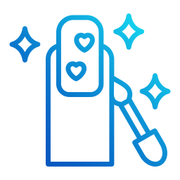 arte de uñas icono