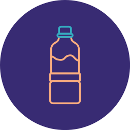 botella de agua icono