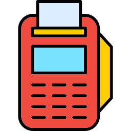 terminal de punto de venta icono
