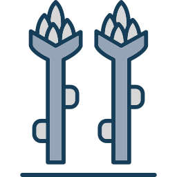 espárragos icono