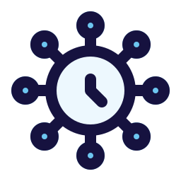 gestión del tiempo icono