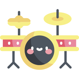 Drum set icon