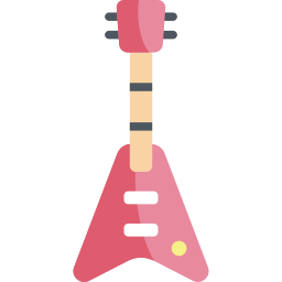 Guitarra eléctrica icono