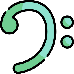 Bass clef icon