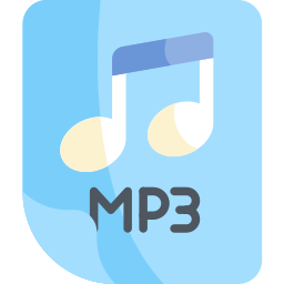 Archivo mp3 icono