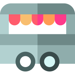 camión de comida icono