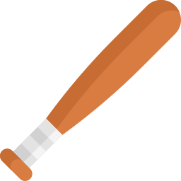 Baseball bat icon