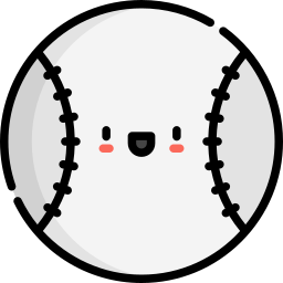 Baseball ball icon