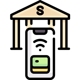 Bank online icono