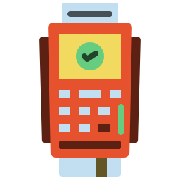 terminal de punto de venta icono