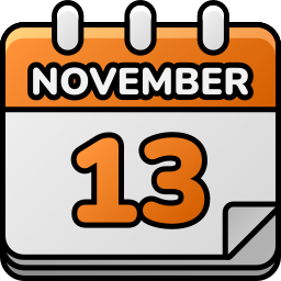 13 de noviembre icono