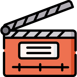 Clapperboard icon