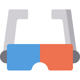 3d glasses icon