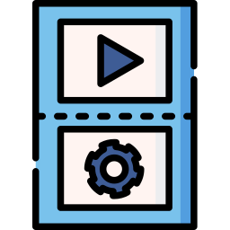 Video editing icon