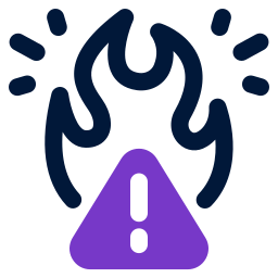 brandbaar icoon