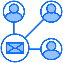 envío de correo electrónico icono