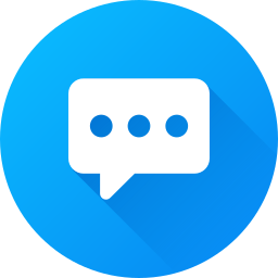 burbuja de texto icono