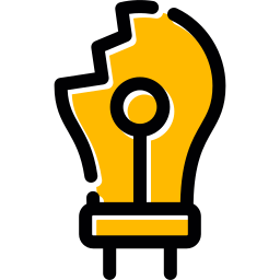 bombilla icono