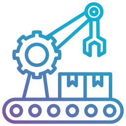 fabricación icono