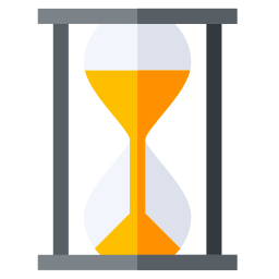 piaskowy zegar ikona