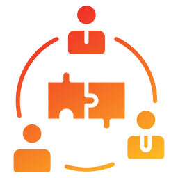 trabajo en equipo icono
