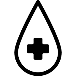 Blood drop icon