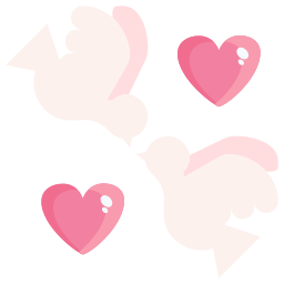 Pájaros del amor icono