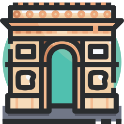 Arc de triomphe icon