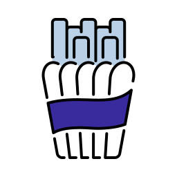 papas fritas icono
